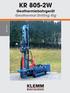 March 2015 KR 805-2W. Geothermiebohrgerät Geothermal Drilling Rig