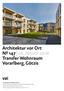 Architektur vor Ort Januar 2018 Transfer Wohnraum Vorarlberg, Götzis