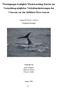 Überlegungen bezüglich Whalewatching-Routen zur Vermeidung möglicher Verhaltensänderungen der Cetaceen vor der Südküste Picos/Azoren