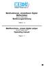 Multifunktional-, einstellbarer Digital- Meßschieber. Multifunctions-, preset digital caliper