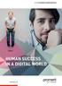 HR FOR BUSINESS TRANSFORMATION HUMAN SUCCESS IN A DIGITAL WORLD PROMERIT AG