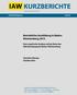 IAW Brief Reports 2/2016. Betriebliche Ausbildung in Baden- Württemberg 2015