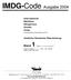 IMDG-Code Ausgabe 2004