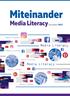 Miteinander. Media Literacy. Media Literacy. Media Literacy. Dezember Media Literacy. Media Literacy. Media Literacy.