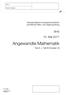 Angewandte Mathematik