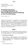Erste Änderungssatzung. zur Prüfungsordnung für den Masterstudiengang Corporate Publishing. an der Universität Leipzig 8/12