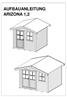 AUFBAUANLEITUNG ARIZONA 1,2