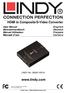 HDMI to Composite/S-Video Converter LINDY No V2016 LINDY Group - THIRD EDITION (November 2016)