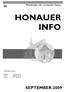 Mitteilungen der Gemeinde Honau HONAUER INFO GEMEINDE HONAU. Internet   Telefon
