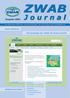 ZWAB. Journal. Kundenzeitschrift des Zweckverbandes Wasser/Abwasser Boddenküste