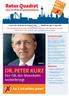 IN DIESER AUSGABE: IMPRESSUM: Ihre Organisation. Seite 1: Wahlplakat von Peter Kurz zum 5. Juli