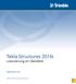 Tekla Structures 2016i. Lizenzierung im Überblick. September Trimble Solutions Corporation