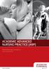 ACADEMIC ADVANCED NURSING PRACTICE (ANP)