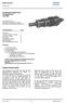 DIDEK Hydraulik. Druckbegrenzungsventil, direktgesteuert Typ DBD DD25110/ Inhaltsübersicht