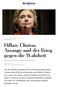 Hillary Clinton, Assange und der Krieg gegen die Wahrheit