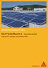 MONTAGEANLEITUNG Sika SolarMount-1 Ausrichtung Süd STAND / VERSION 04 / SIKA ÖSTERREICH GMBM