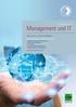 Management und IT. Professional MSc