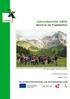 Jahresbericht Bericht an die Projektpartner. Hermann Sonntag. Bild: Anton Heufelder, Alpenpark Karwendel