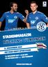 Stadionmagazin. 11. November 2017 Dietmar-Hopp-Sportpark. 12. November :30 Uhr FC-ASTORIA U23 - VS. - SGV FREIBERG.