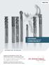VHM-FRÄSER FRAISES EN CARBURE CARBIDE END MILLS SIX SIGMA TOOL TECHNOLOGY. Edition 2018