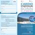 MÄRZ mit Live Cases. Anmeldung Teilnehmer. Universitätsklinikum Bonn Interventionelle Kardiologie Standards und Innovationen