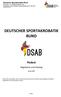 DEUTSCHER SPORTAKROBATIK BUND
