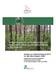 Testbetriebsnetz für die Forstwirtschaftlichen Zusammenschlüsse und den Kleinprivatwald (TBN Forst-BB)
