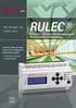 RULEC. Wir bringen Sie sicher raus. .com. R-Control - Zentrales Überwachungssystem für Einzelbatterie-Notleuchten