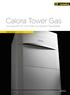 Calora Tower Gas. Konzipiert für höchste modulare Flexibilität. Calora Tower Gas 15 S / 25 S / 35 S. remeha.de