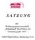 S A T Z U N G. der Wohnungsgenossenschaft Heideland Bad Düben eg - Gründungsjahr Bad Düben, Heidering 18 A