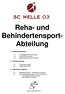 Reha- und Behindertensport- Abteilung