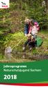Jahresprogramm Naturschutzjugend Sachsen