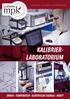 KALIBRIER- LABORATORIUM DRUCK TEMPERATUR ELEKTRISCHE SIGNALE KRAFT