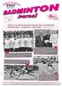 Klarer 5:0-Heimsieg beim Badminton-Länderspiel Deutschland - Schweiz in Metzingen - Bericht auf Seite 19 -