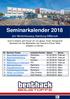 Seminarkalender 2018