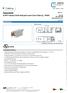 Datenblatt E-DAT Industry RJ45 field jack insert Cat.6 Class E A, T568A