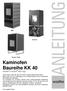 Kaminofen Baureihe KK 40 Hot Box / Hot Box 2000 / Ego. wodtke