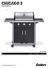 CHICAGO 3 GASGRILL.  Art.-Nr AUFBAU SICHERHEIT BEDIENUNG