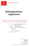 Schiedsrichterreglement