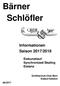 Bärner Schlöfler. Informationen Saison 2017/2018. Eiskunstlauf Synchronized Skating Eistanz. Schlittschuh-Club Bern Eislauf-Sektion 60/2017