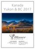Kanada Yukon & BC 2017