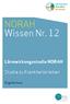 NORAH Wissen Nr. 12. Lärmwirkungsstudie NORAH. Studie zu Krankheitsrisiken. Ergebnisse. Lebensqualität Gesundheit Entwicklung NORAH
