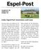 Espel-Post. Liebe Espel-Post Leserinnen und Leser. Ausgabe Nr. 220 Oktober 2017 Auflage: 120
