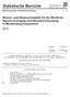 Statistische Berichte