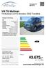 43.675,inkl. 19 % Mwst. VW T6 Multivan T6 Multivan 2.0TDi 4motion DSG Trendline. automobile-stitzenberger.de. Preis: