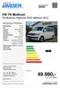 49.980,inkl. 19 % Mwst. VW T6 Multivan T6 Multivan Highline DSG 4Motion ACC. autounger.com. Preis: