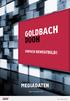 MEDIADATEN. Stand: November Goldbach Germany