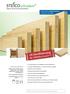 ultralam Taleon Terra Furnierschichtholz Konstruktive Bauelemente natürlich aus Holz