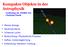 Kompakte Objekte in der Astrophysik Vorlesung im SS2004 von Christian Fendt