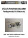 VDAI-Ausleseadapter. Fertigmodul & Bausatz. Abb. zeigt fertig aufgebaute Platine. manufactured by coinop.mally.eu